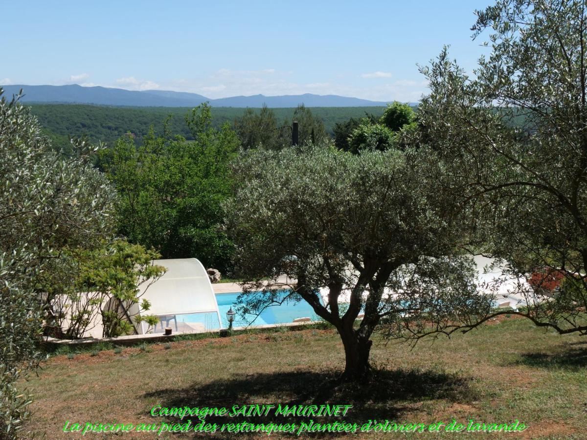 Vila Campagne Saint Maurinet Montmeyan Exteriér fotografie