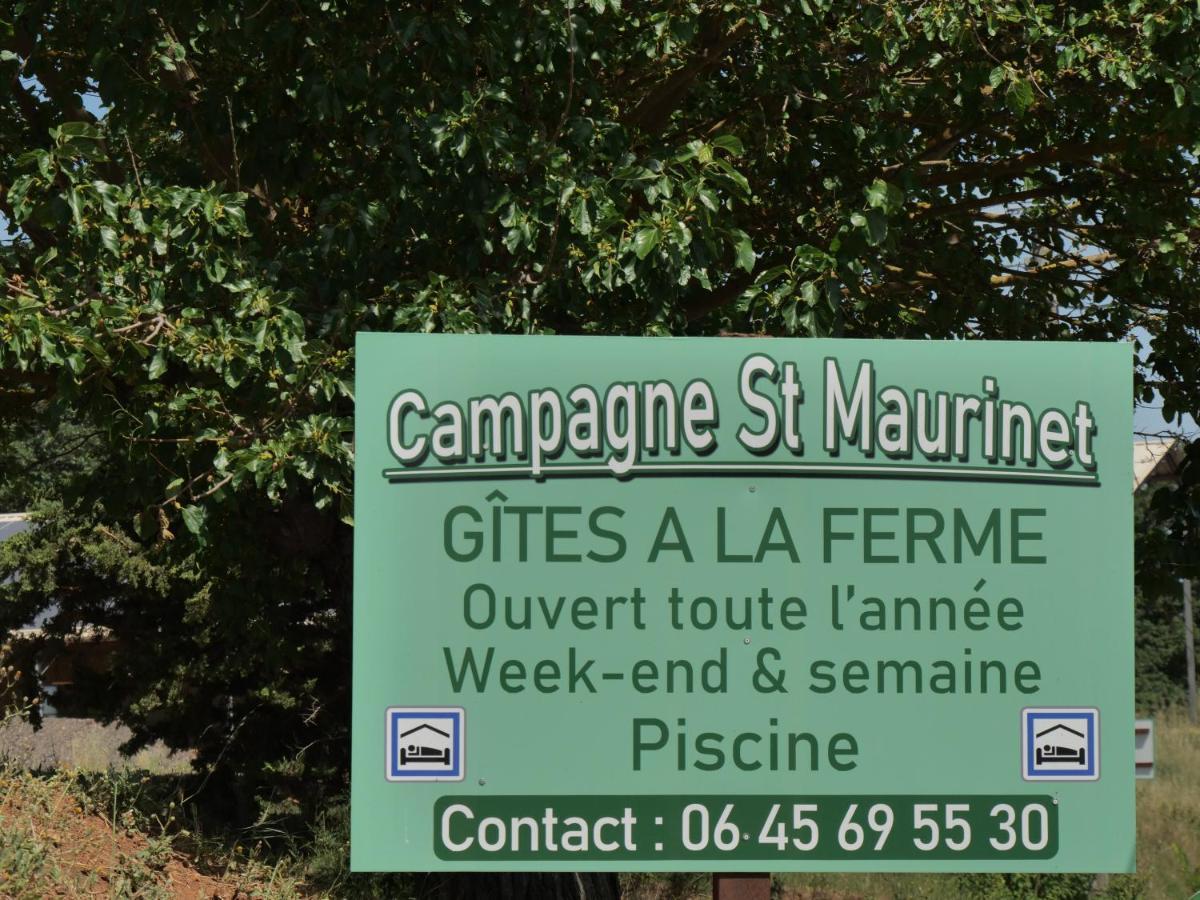 Vila Campagne Saint Maurinet Montmeyan Exteriér fotografie